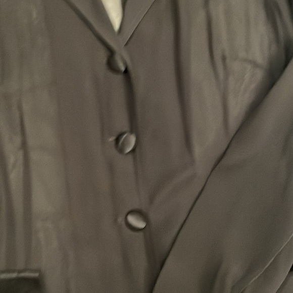 Elegant Black Sheer duster, Hugo biscotti designer - Picture 4 of 13